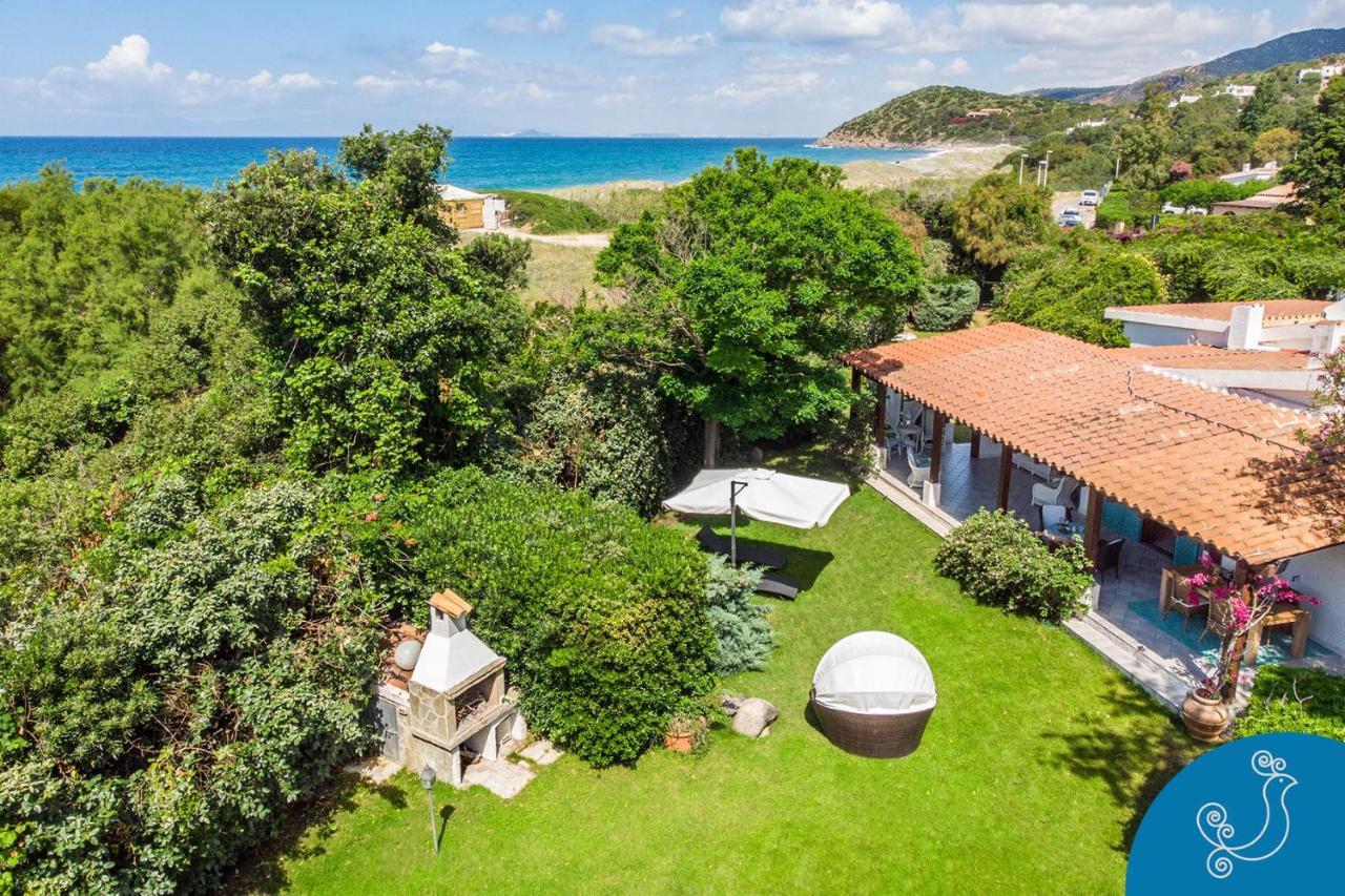 Villa Turchese - Exclusive Dimora On The Beach Geremeas Bagian luar foto