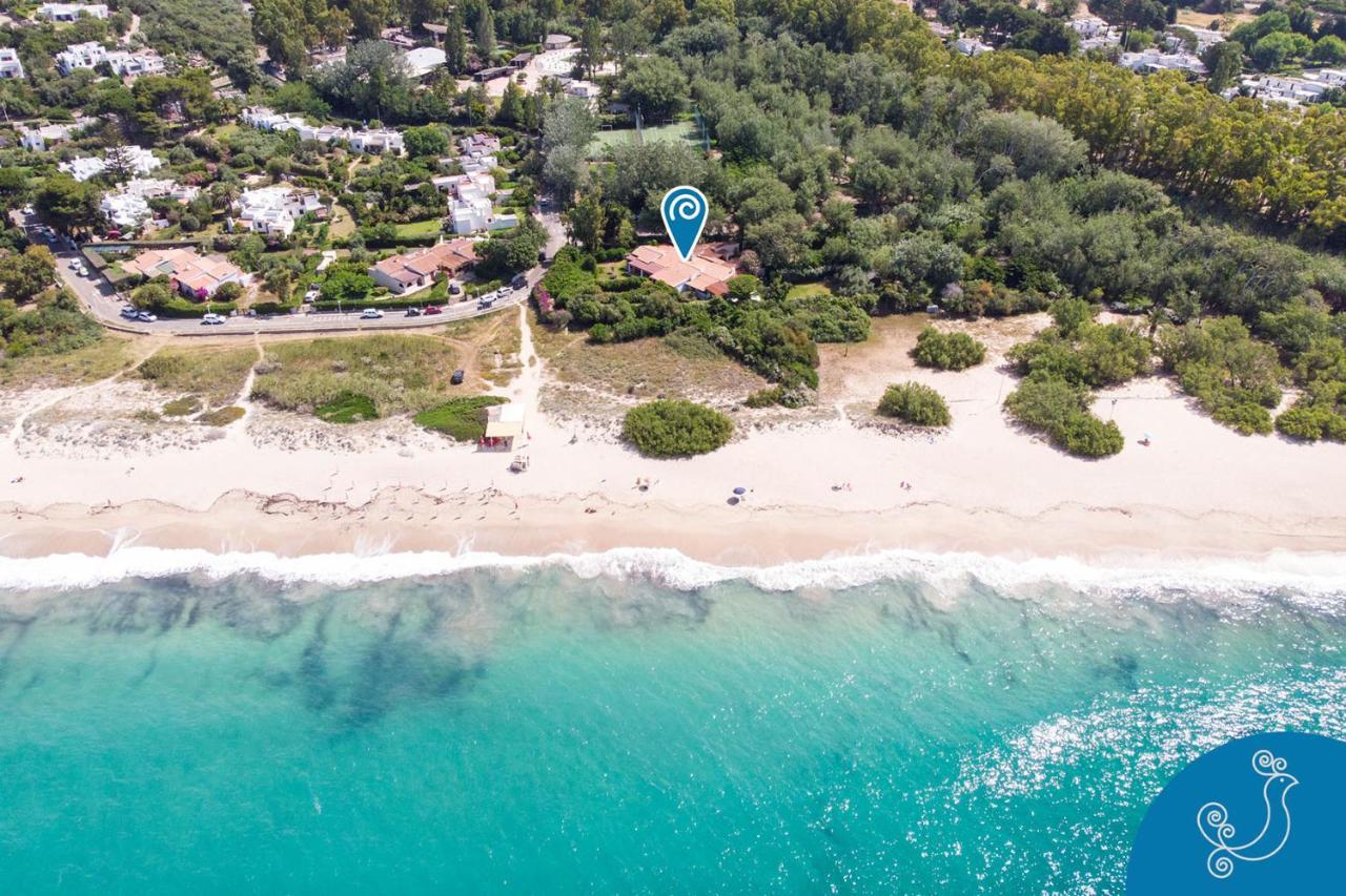 Villa Turchese - Exclusive Dimora On The Beach Geremeas Bagian luar foto